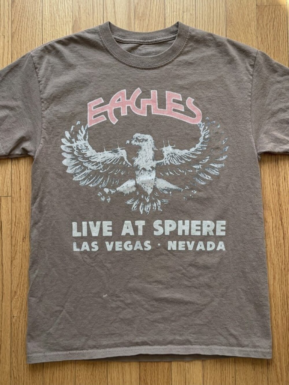 Eagles Live at Sphere Las Vegas 2025 2026 Concert Tour Graphic T-Shirt